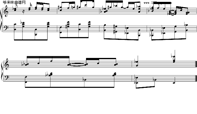 Eugenia-爵士-爵士音乐钢琴曲谱（图5）