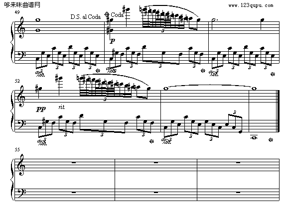 Claudine-Maksim Mrvica钢琴曲谱（图5）