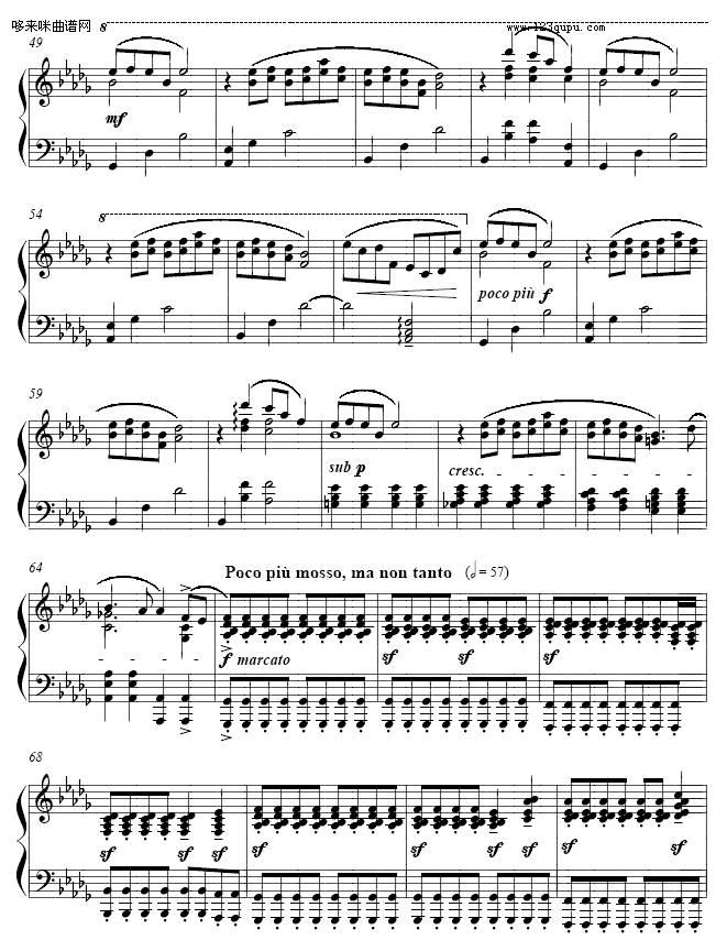 Merry Christmas Mr. Lawrence main theme-Ryuichi Sakamoto钢琴曲谱（图3）