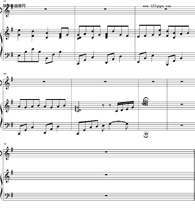 JEWEL-其他侠名钢琴曲谱（图10）
