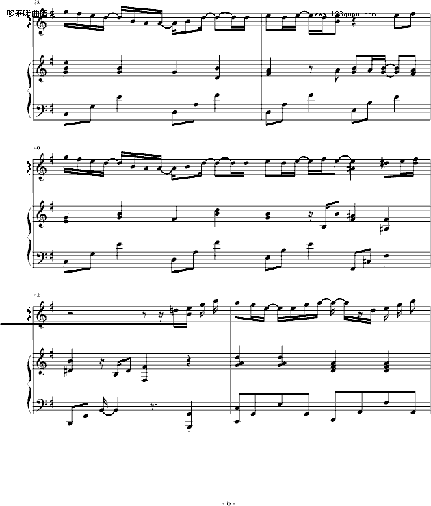 JEWEL-其他侠名钢琴曲谱（图6）