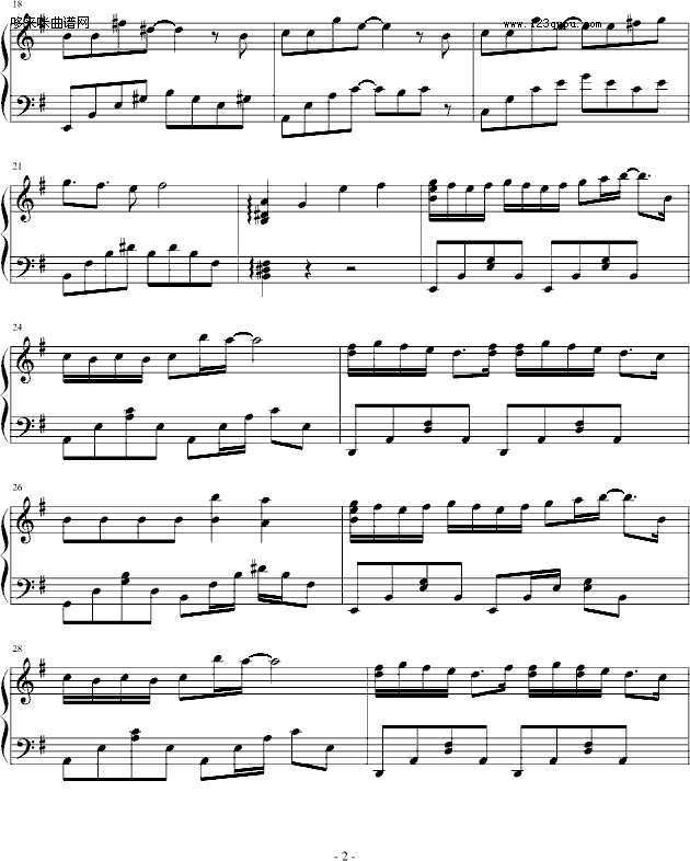 出賣-容祖儿钢琴曲谱（图2）