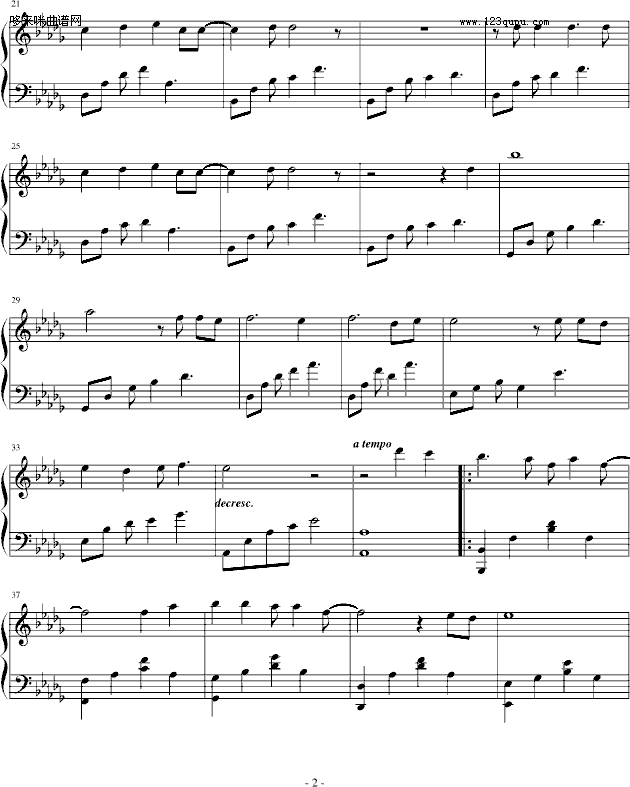 我们都是好孩子-王筝钢琴曲谱（图2）