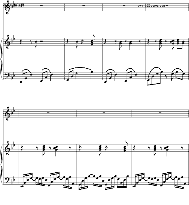 反方向的钟-（伴奏）-周杰伦钢琴曲谱（图4）