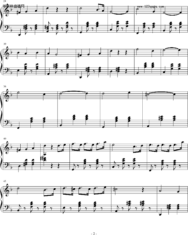 伴侶-周迅钢琴曲谱（图2）