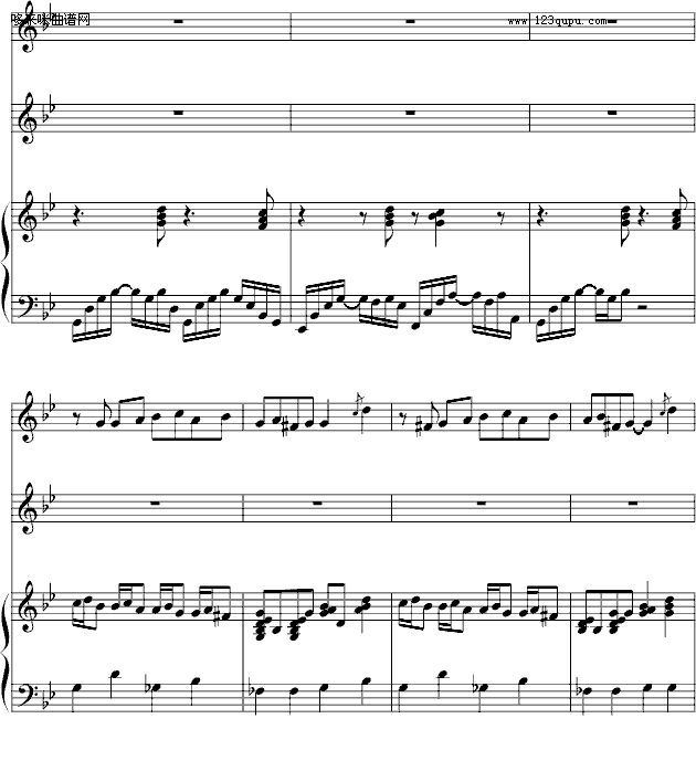 反方向的钟-（伴奏）-周杰伦钢琴曲谱（图6）
