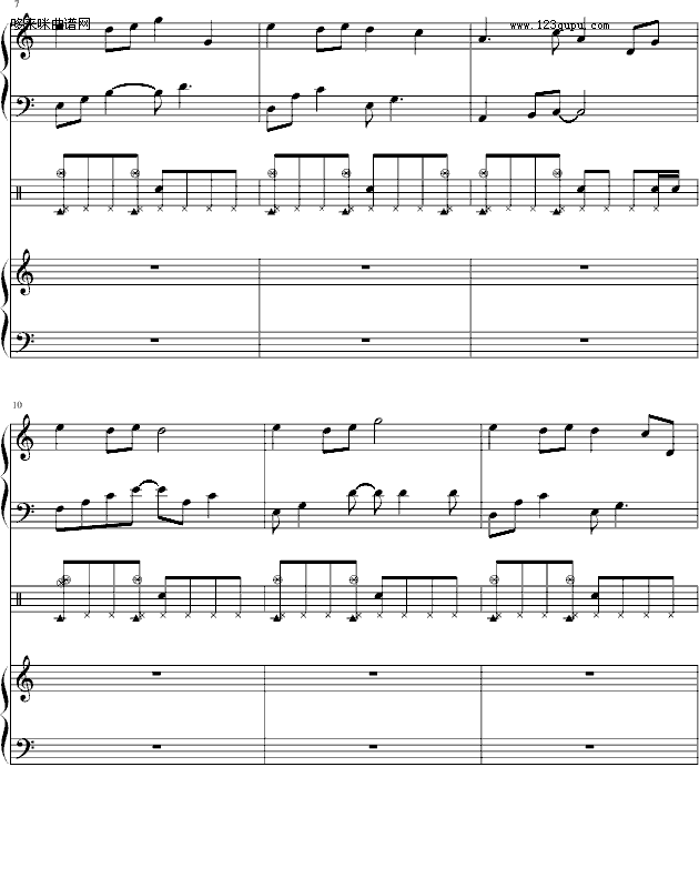 大头贴-周杰伦钢琴曲谱（图2）
