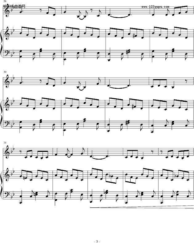 我想我是海-(伴奏谱)-唐磊钢琴曲谱（图3）