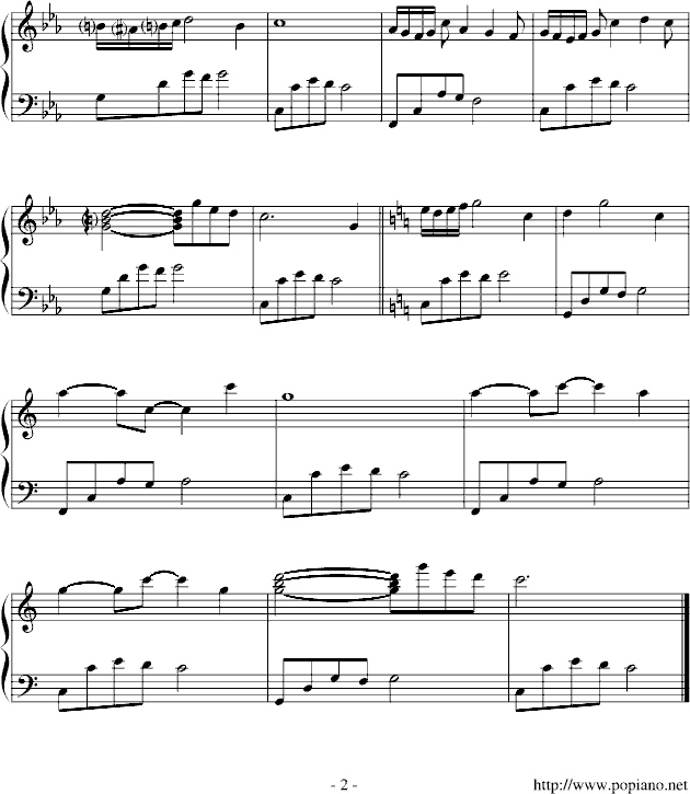心情-乐赢天下钢琴曲谱（图2）