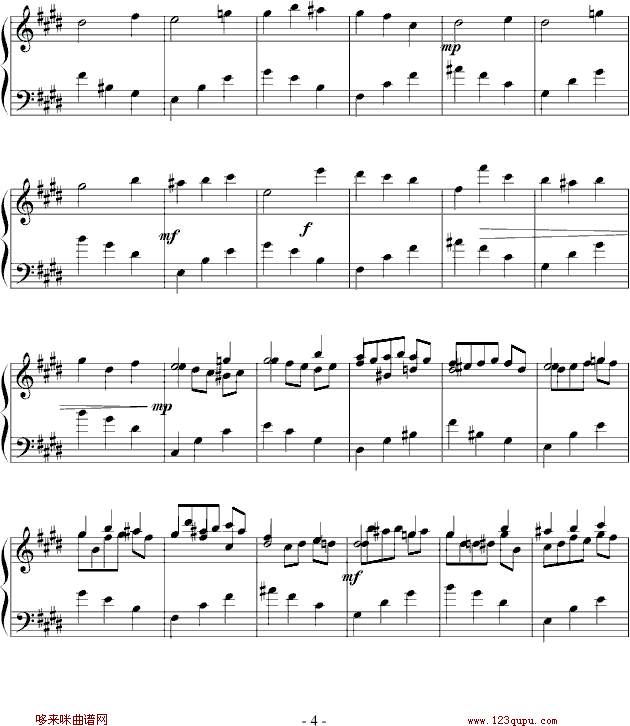 #c小调圆舞曲-乐侠钢琴曲谱（图4）