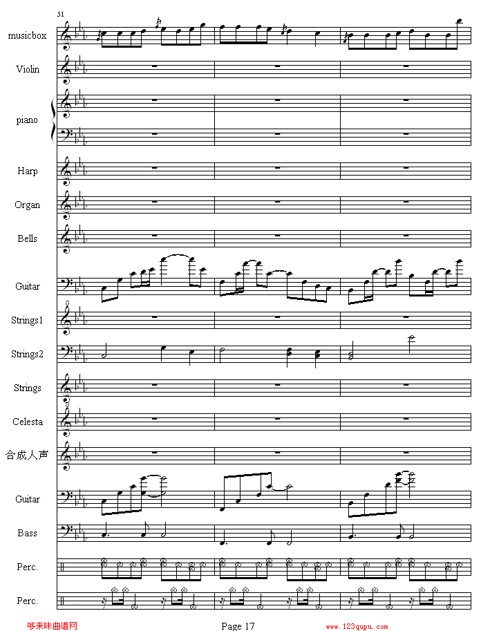 流莺的归属-哈迪钢琴曲谱（图16）