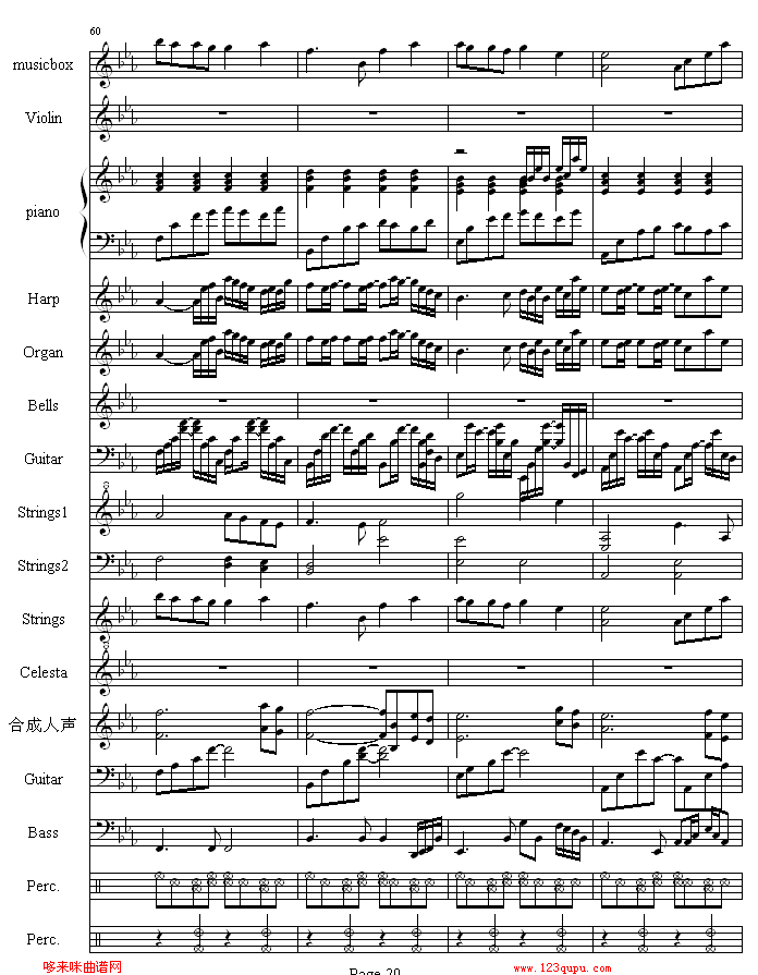 流莺的归属-哈迪钢琴曲谱（图19）