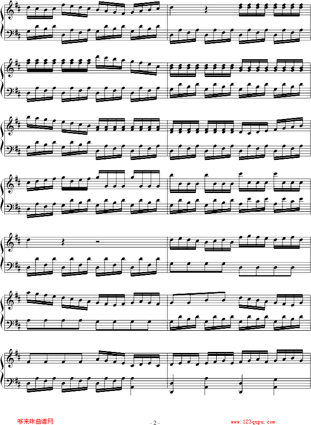 舞步-窨樂寶寶钢琴曲谱（图2）