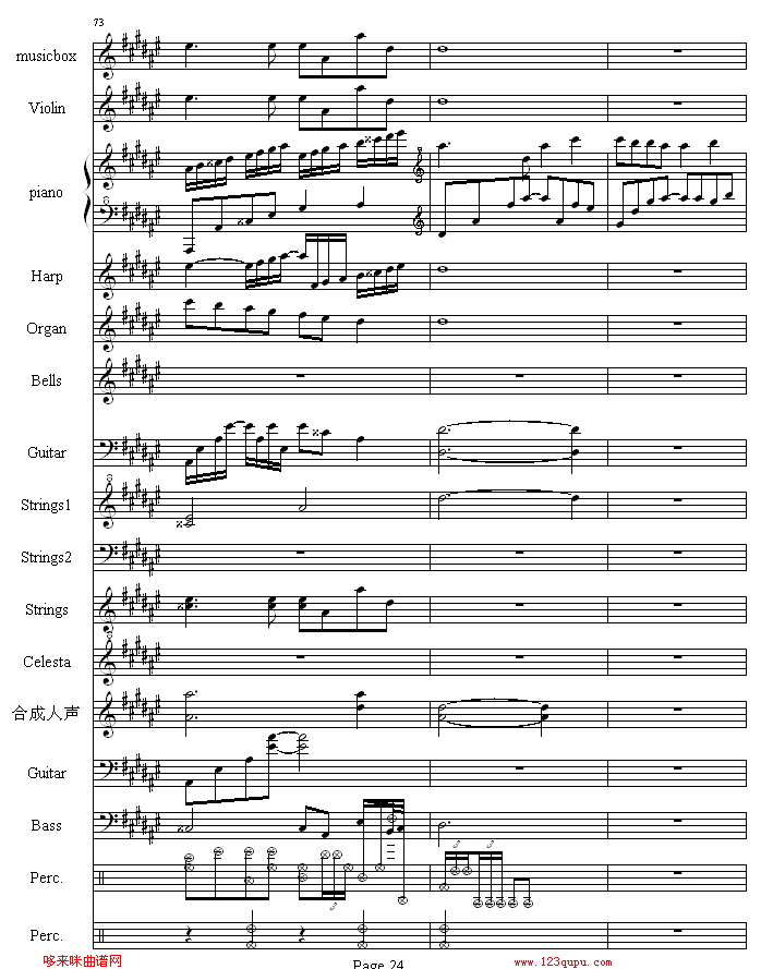 流莺的归属-哈迪钢琴曲谱（图24）