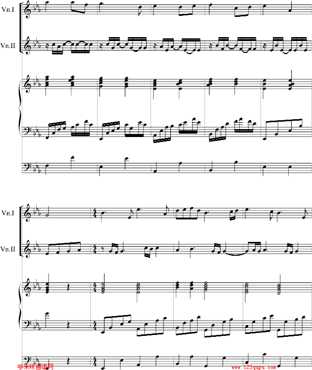 旋律-陈干钢琴曲谱（图4）