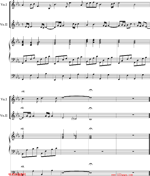 旋律-陈干钢琴曲谱（图5）