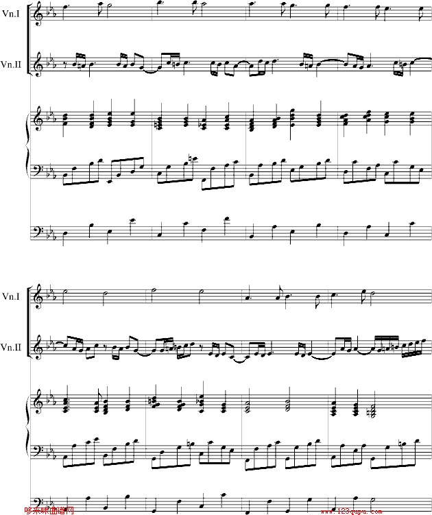 旋律-陈干钢琴曲谱（图2）