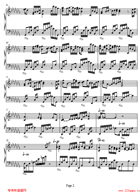 初冬(倾情打造)-.伊dên钢琴曲谱（图2）