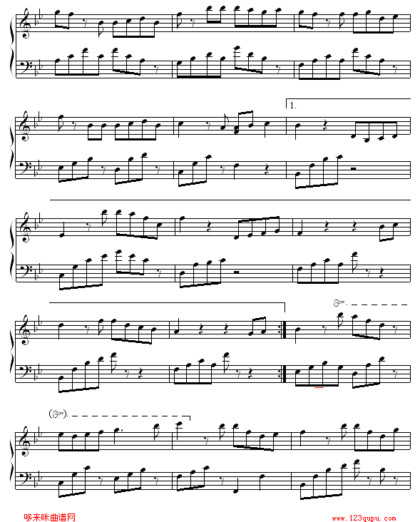 风筝与风-Twins钢琴曲谱（图3）