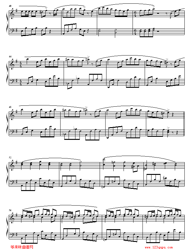 一时无俩-Twins钢琴曲谱（图3）