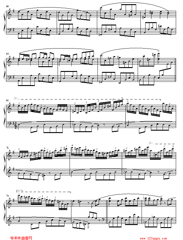 一时无俩-Twins钢琴曲谱（图4）