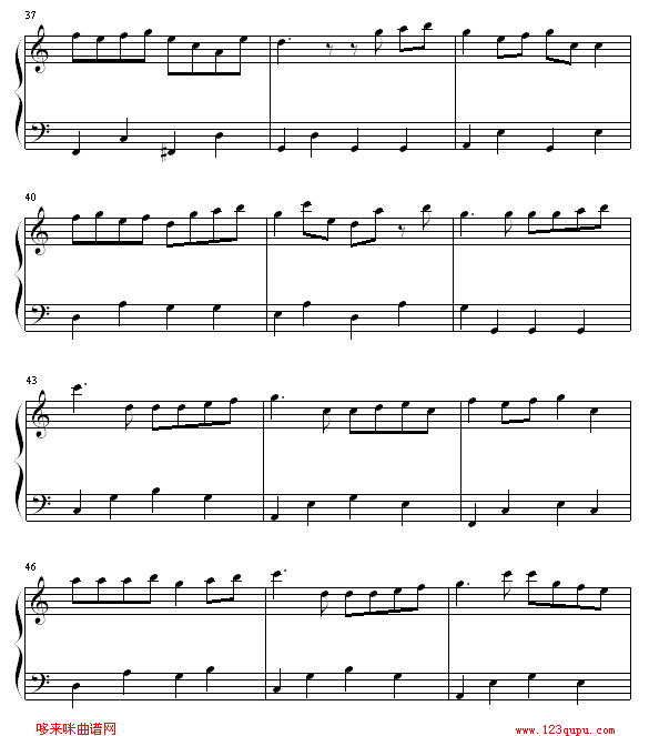 女校男生-Twins钢琴曲谱（图4）