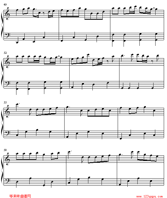 女校男生-Twins钢琴曲谱（图5）