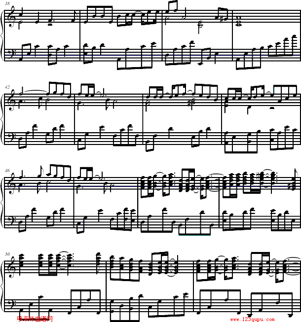 死了都要爱-信乐团钢琴曲谱（图3）