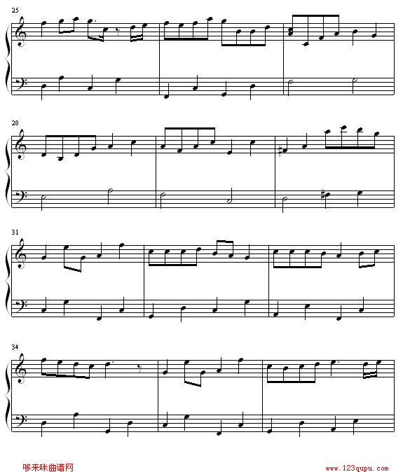 女校男生-Twins钢琴曲谱（图3）