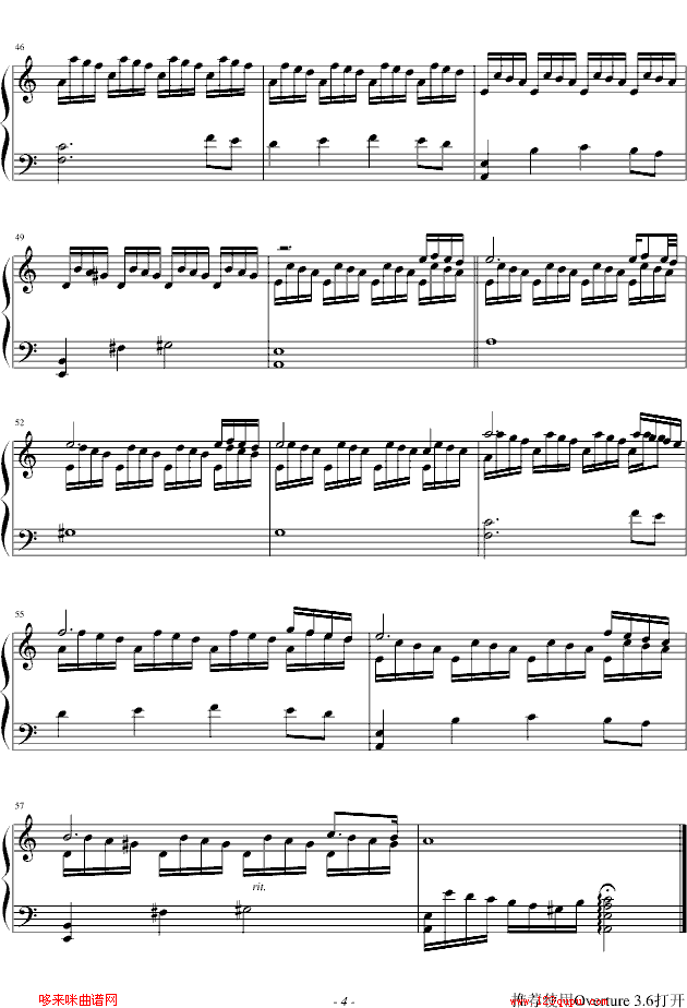 to the children-Denean钢琴曲谱（图4）