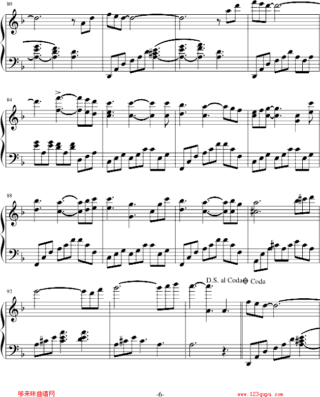 FELITSA-雅尼钢琴曲谱（图6）