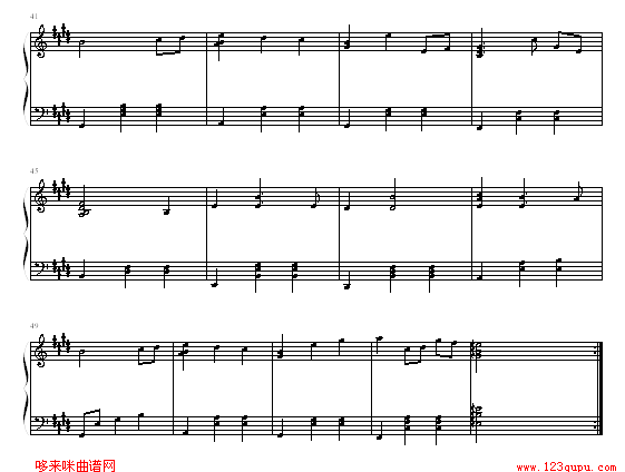 千尋のワルツ2 -千与千寻钢琴曲谱（图3）