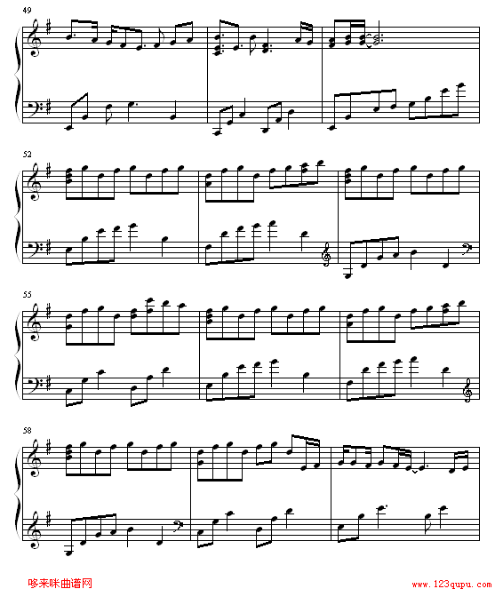 棋魂特别版-棋魂钢琴曲谱（图5）