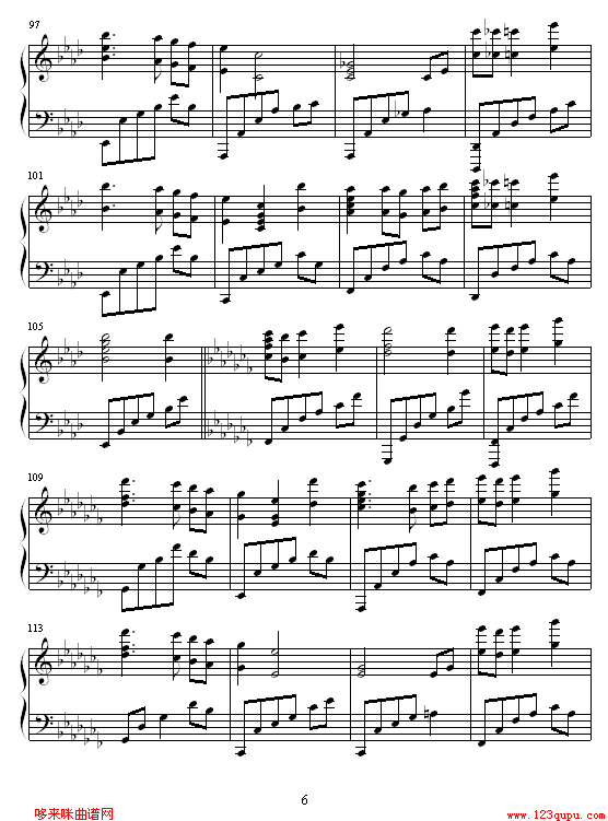 第1章 Prologue-人鱼钢琴曲谱（图6）