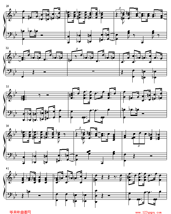 blackfirst-海上钢琴师钢琴曲谱（图3）