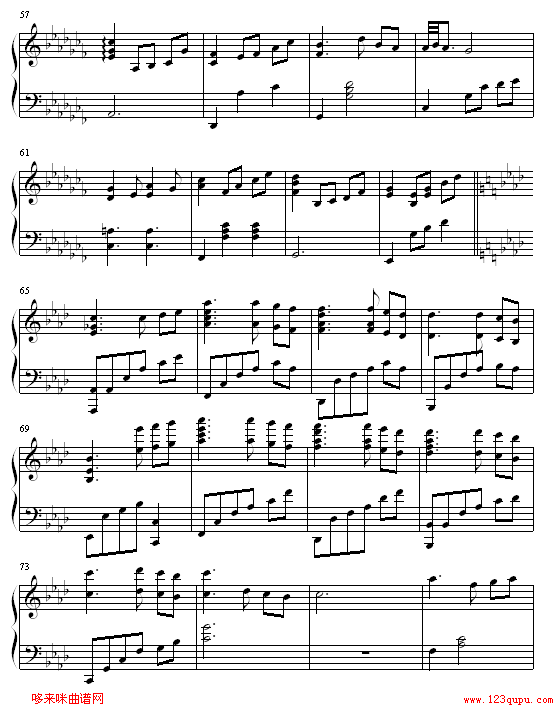 第1章 Prologue-人鱼钢琴曲谱（图4）