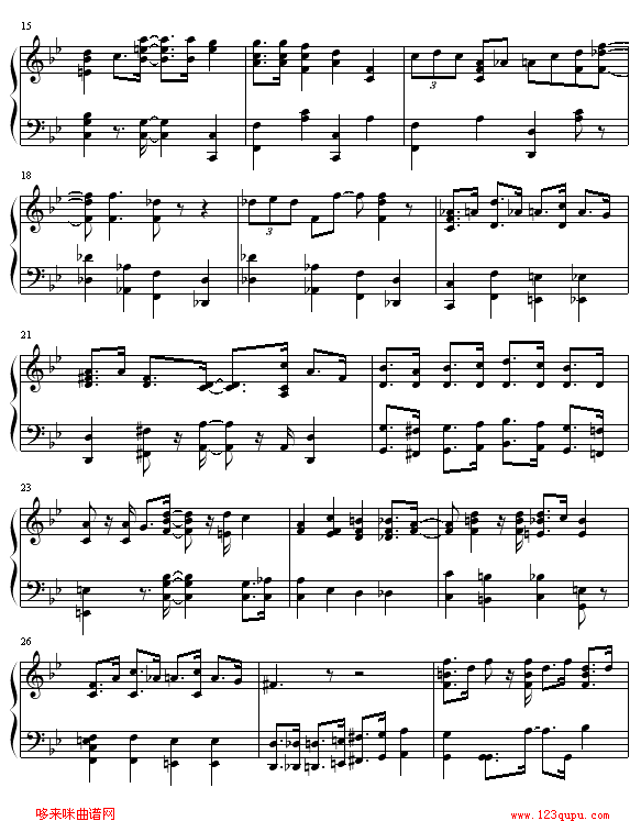 blackfirst-海上钢琴师钢琴曲谱（图2）