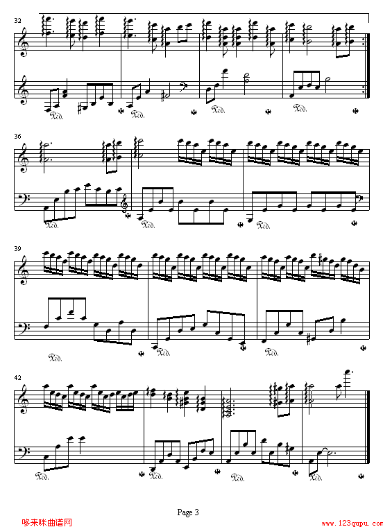 即便几度分手 - 《悲伤恋歌》插曲-韩日剧钢琴曲谱（图3）