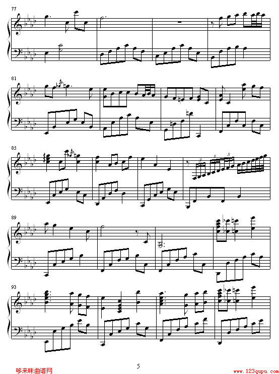 第1章 Prologue-人鱼钢琴曲谱（图5）