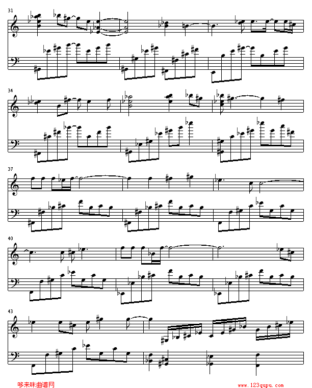 鸟之诗-Air晴空钢琴曲谱（图3）