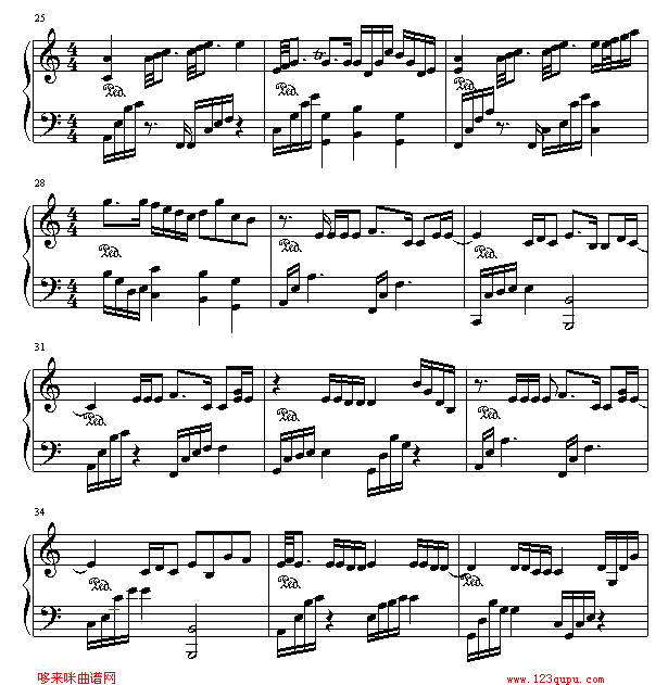 杀破狼-河虾版-仙剑奇侠传钢琴曲谱（图3）