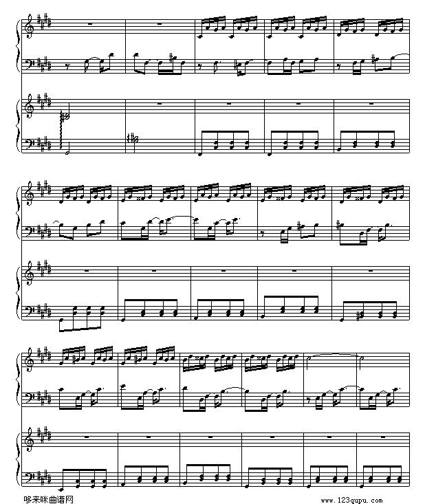 周星驰主演的-Music_boy倾情制作钢琴曲谱（图49）