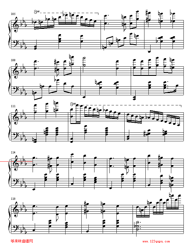 Magic Walt-海上钢琴师钢琴曲谱（图8）