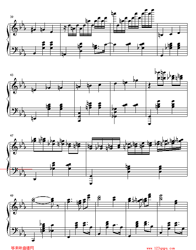 Magic Walt-海上钢琴师钢琴曲谱（图3）