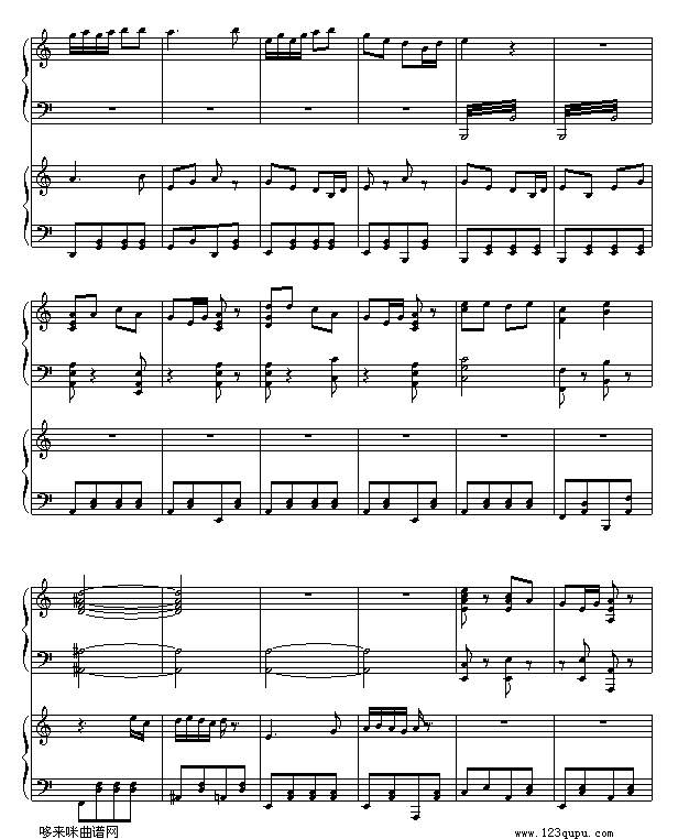 周星驰主演的-Music_boy倾情制作钢琴曲谱（图41）