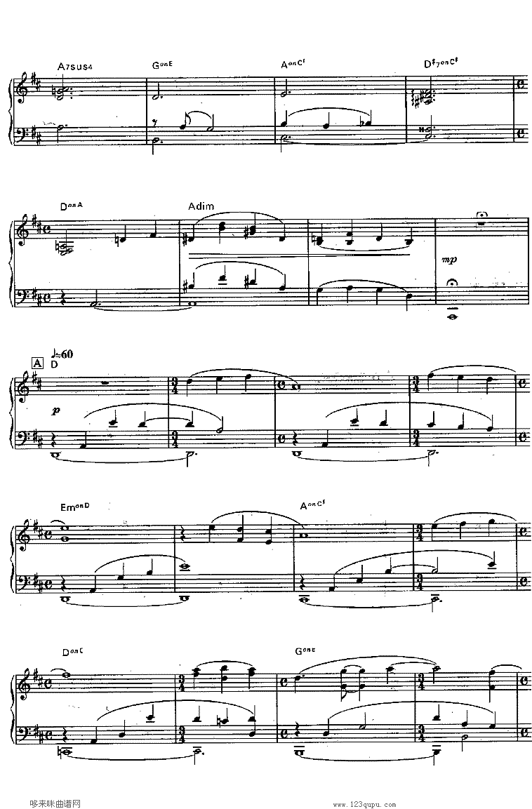 playinglove-海上钢琴师钢琴曲谱（图2）