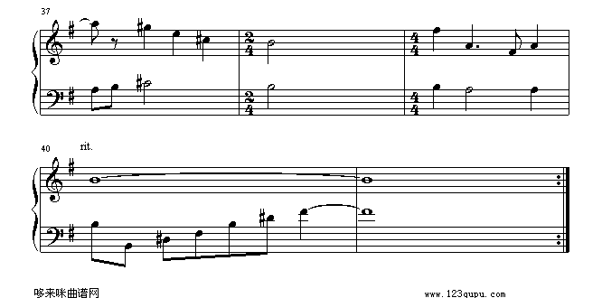 太空战士10开场曲-最终幻想10钢琴曲谱（图4）