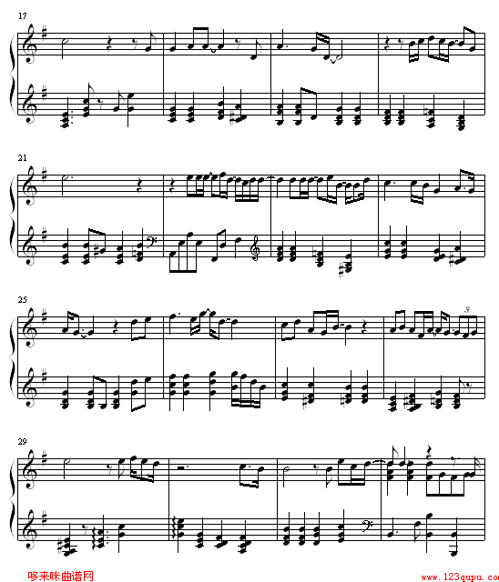 MY MEMORY-冬季恋歌钢琴曲谱（图2）
