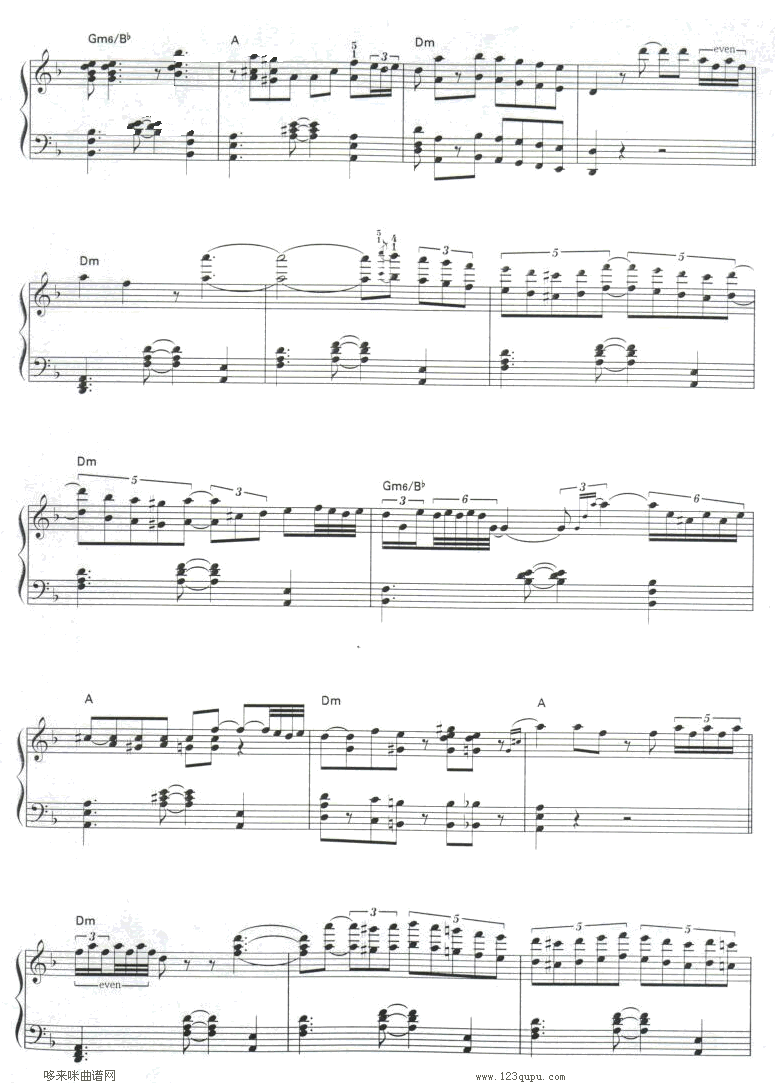The Crave-海上钢琴师钢琴曲谱（图2）
