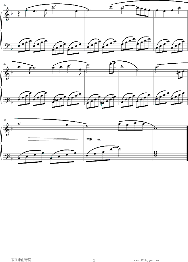 火花-Cho Seong-Wu钢琴曲谱（图3）
